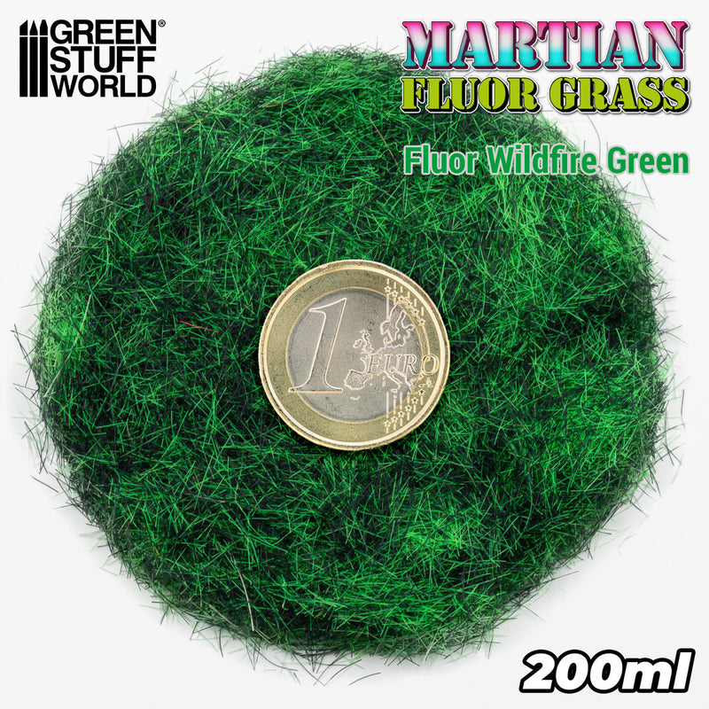 Load image into Gallery viewer, Martian Fluor Grass - Wildfire Green - 200ml
