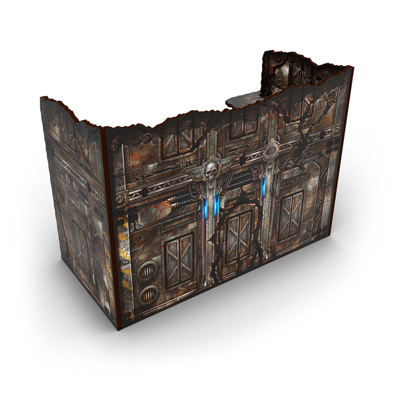 Load image into Gallery viewer, Green Stuff World Matched Play Pre - Painted Foldable U - shaped Ruin - Sci - fi - Wargaming - Cobbco
