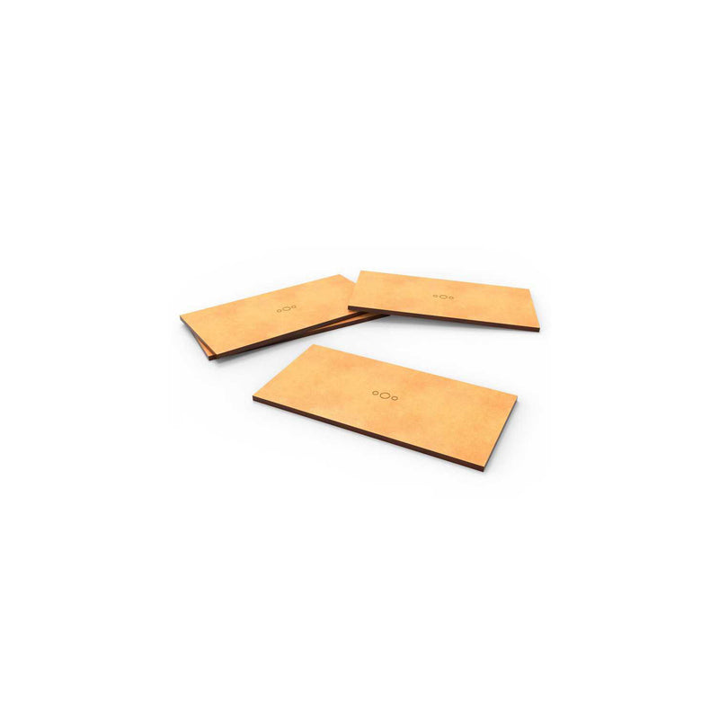 Load image into Gallery viewer, MDF Old World Bases - Rectangle 60x120mm
