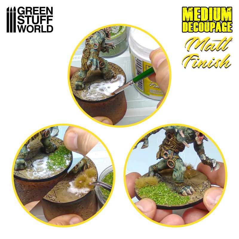 Load image into Gallery viewer, Green Stuff World for Models and Miniatures Medium Decoupage – Matte 4149
