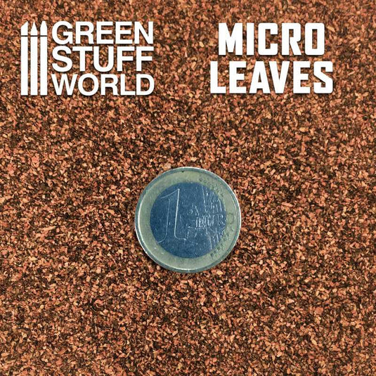 Green Stuff World– Micro Leaves - Brown Mix for Terrain 10613