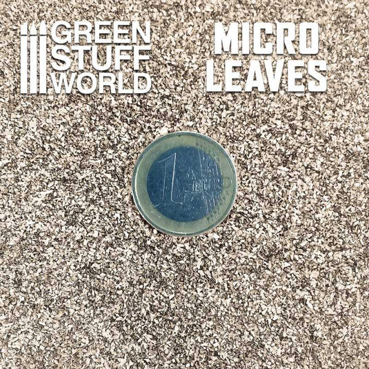 Green Stuff World for Models and Miniatures Micro Leaves - White 10610