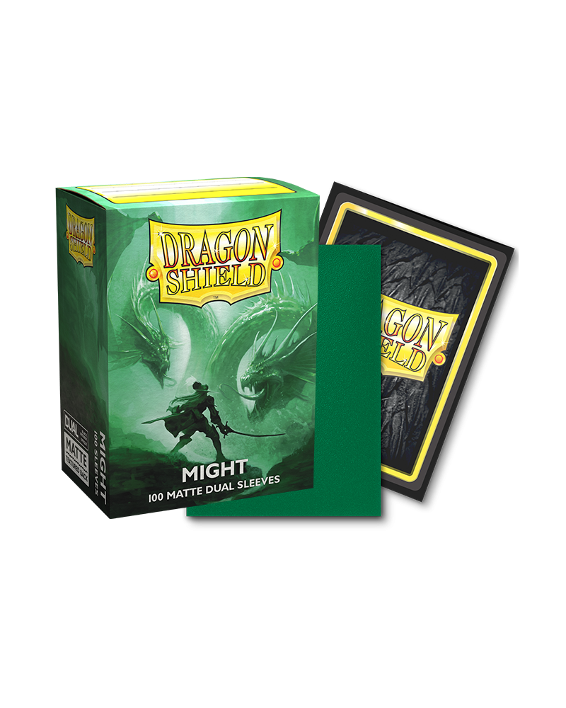 Load image into Gallery viewer, Dragon Shield: Might - Dual Matte Sleeves - Standard Size AT-15058
