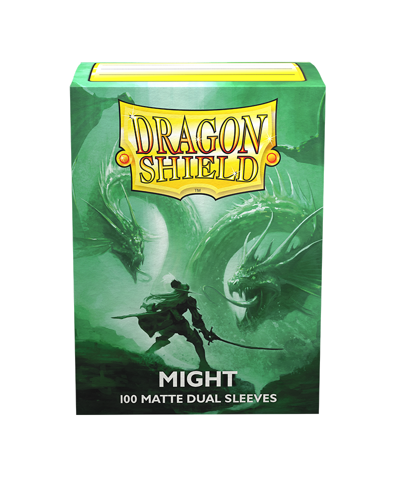 Load image into Gallery viewer, Dragon Shield: Might - Dual Matte Sleeves - Standard Size AT-15058
