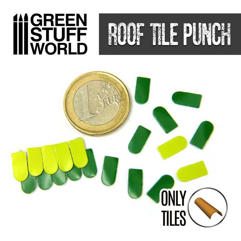 Load image into Gallery viewer, Green Stuff World for Models &amp; Miniatures - Miniature Roof Tile Punch 1417
