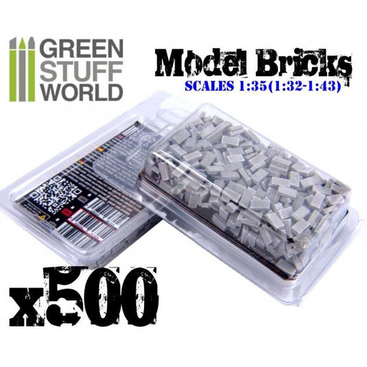 Green Stuff World for Models & Miniatures Model Bricks - Grey 9203