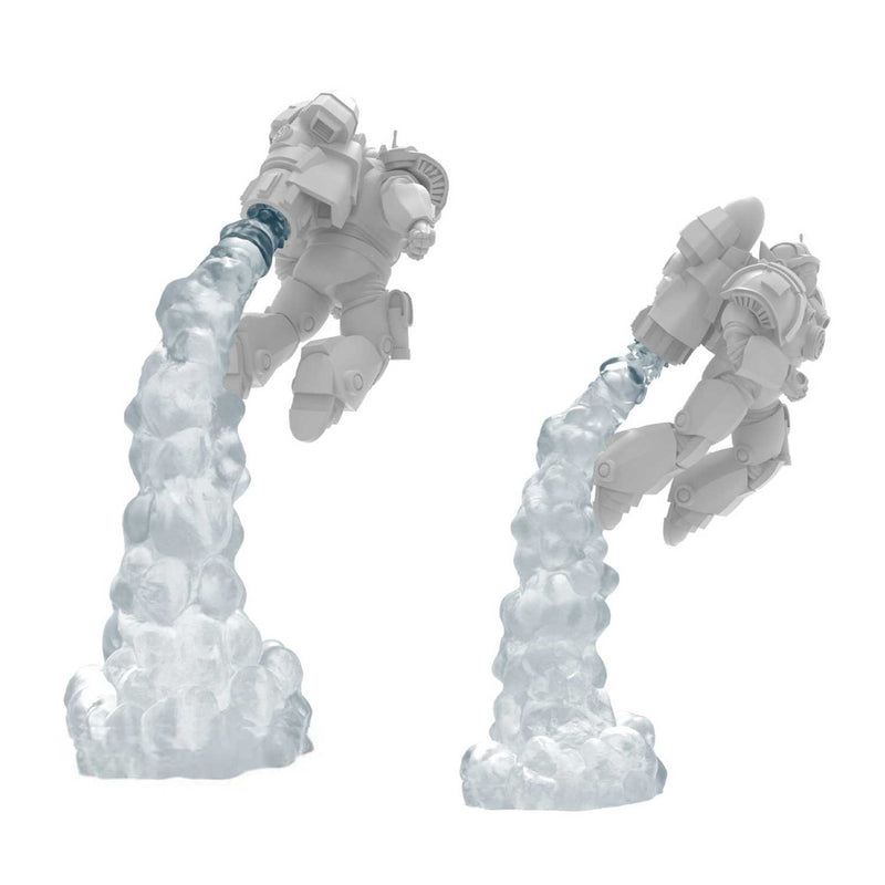 Load image into Gallery viewer, Green Stuff World Modular Clear Smoke Trails for Jump Packs - Wargaming - Cobbco
