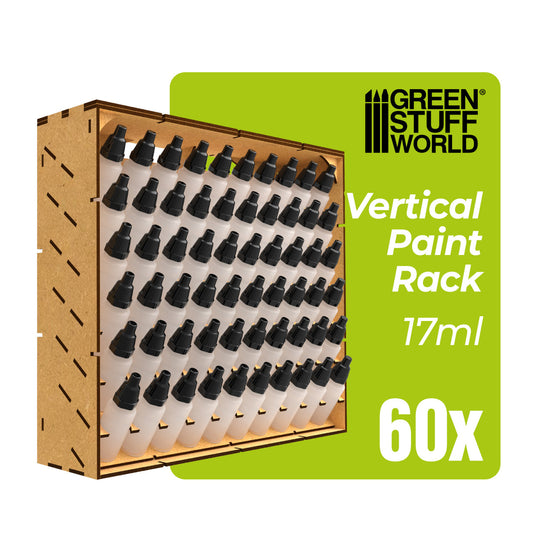 Green Stuff World Modular Paint Rack - VERTICAL 17ml - Cobbco