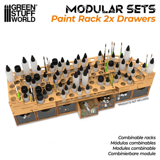 Green Stuff World Modular Set 2x Drawers - Cobbco
