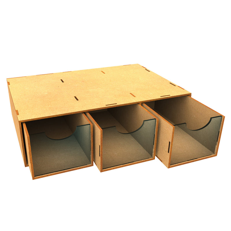 Load image into Gallery viewer, Green Stuff World Modular Set 3x Drawers - Cobbco
