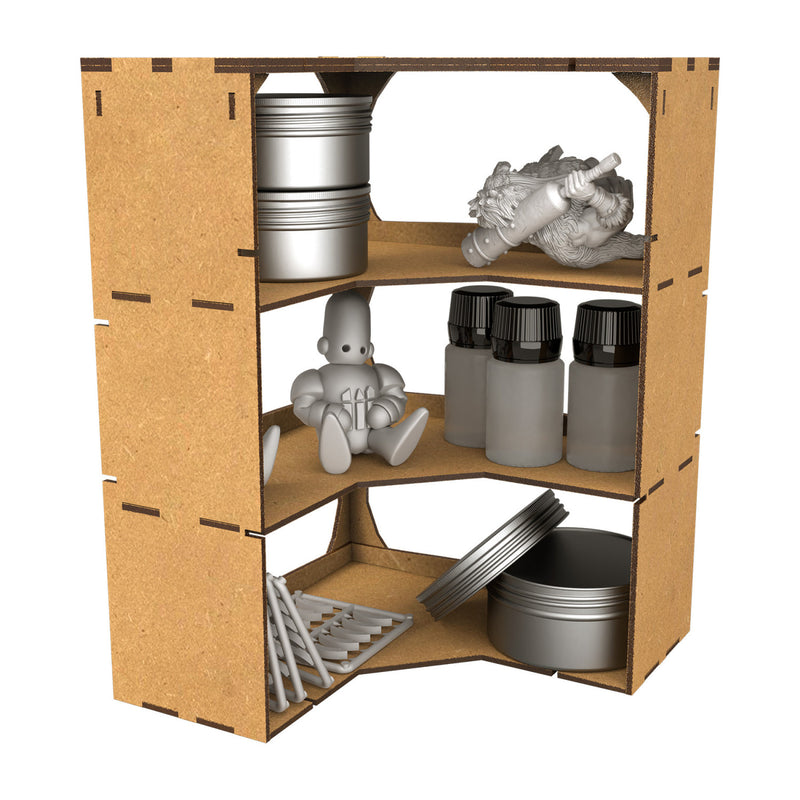 Load image into Gallery viewer, Green Stuff World Multipurpose Open Rack - CORNER - Cobbco
