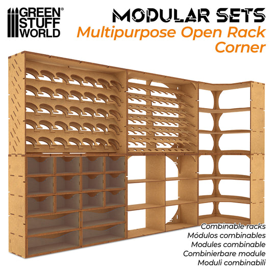 Green Stuff World Multipurpose Open Rack - CORNER - Cobbco