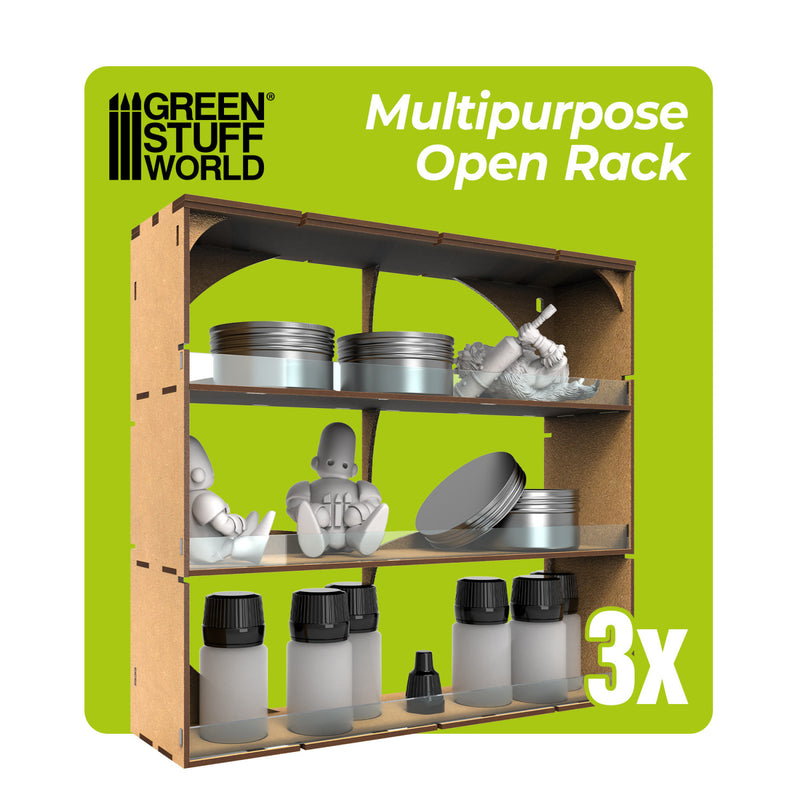 Load image into Gallery viewer, Green Stuff World Multipurpose Open Rack - Cobbco
