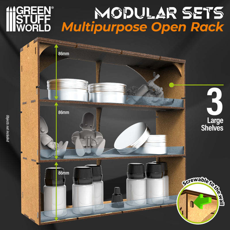Load image into Gallery viewer, Green Stuff World Multipurpose Open Rack - Cobbco

