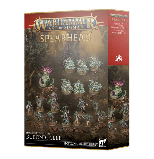 Games Workshop Spearhead: Maggotkin of Nurgle – Bubonic Cell Age of Sigmar