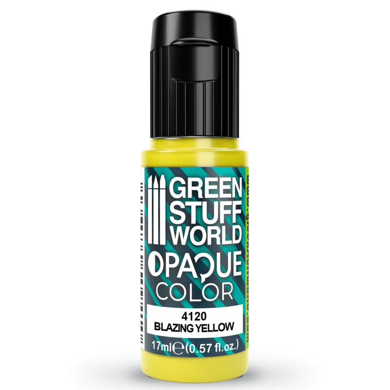 Load image into Gallery viewer, Green Stuff World Opaque Colors - Blazing Yellow 17ml - 4120 - Cobbco

