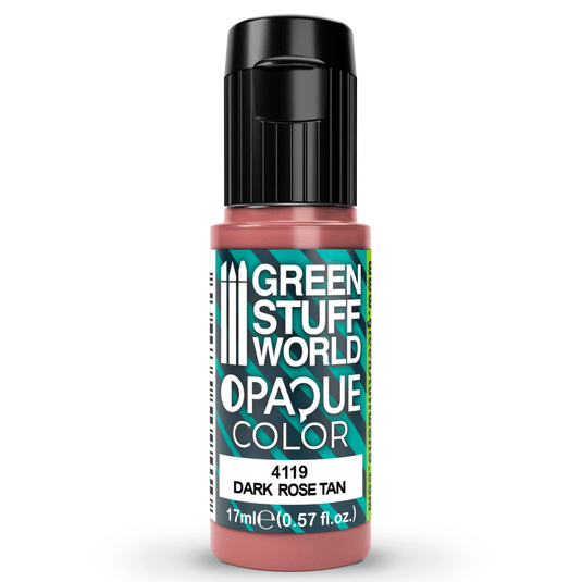 Green Stuff World Opaque Colors - Dark Rose Tan 17ml - 4119 - Cobbco