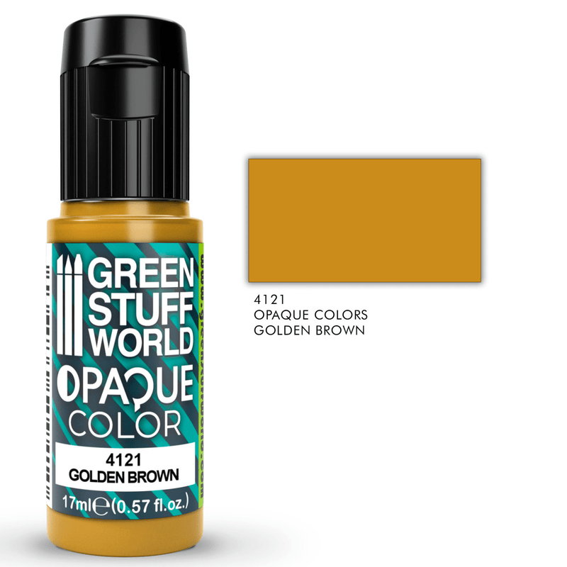 Load image into Gallery viewer, Green Stuff World Opaque Colors - Golden Brown 17ml - 4121 - Cobbco

