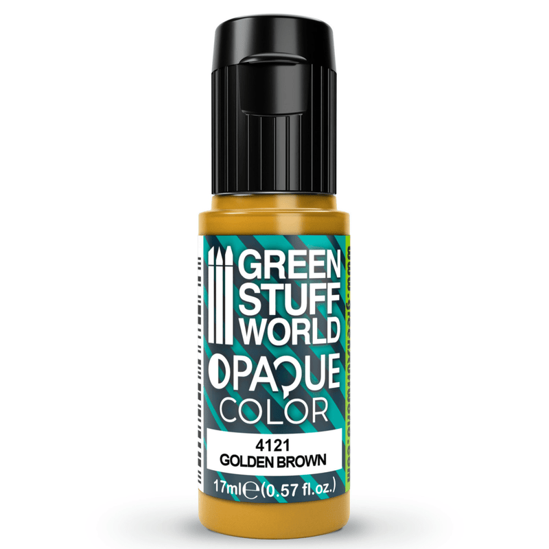 Load image into Gallery viewer, Green Stuff World Opaque Colors - Golden Brown 17ml - 4121 - Cobbco
