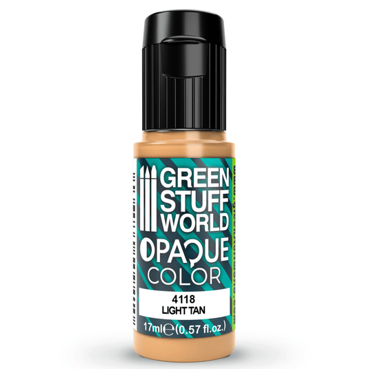 Green Stuff World Opaque Colors - Light Tan 17ml - 4118 - Cobbco
