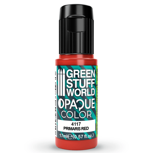 Green Stuff World Opaque Colors - Primaris Red 17ml - 4117 - Cobbco