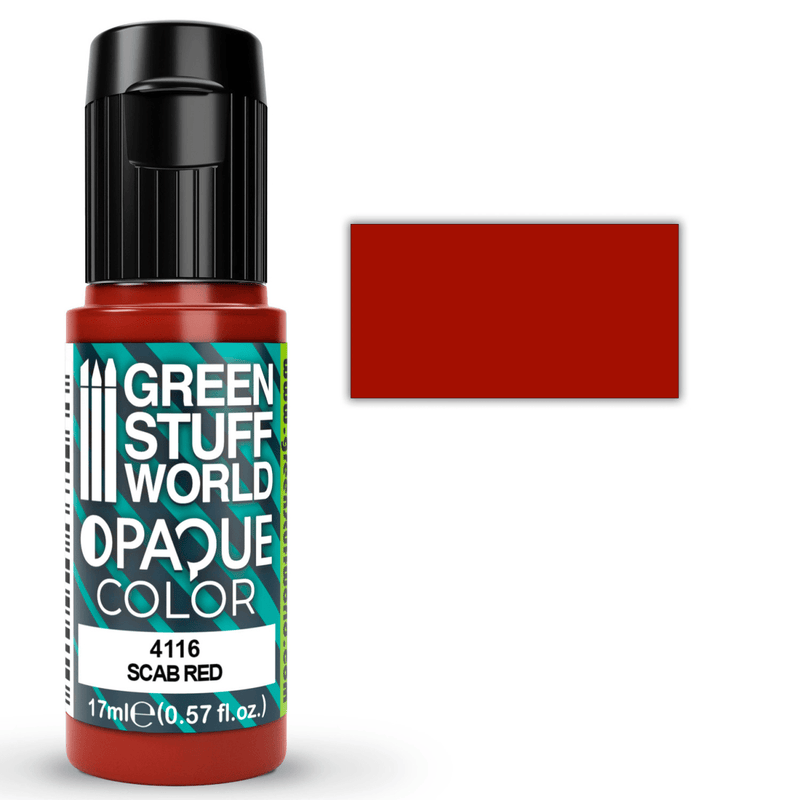 Load image into Gallery viewer, Green Stuff World Opaque Colors - Scab Red 17ml - 4116 - Cobbco
