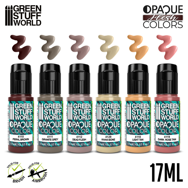 Load image into Gallery viewer, Opaque Paint Set - Flesh Colours
