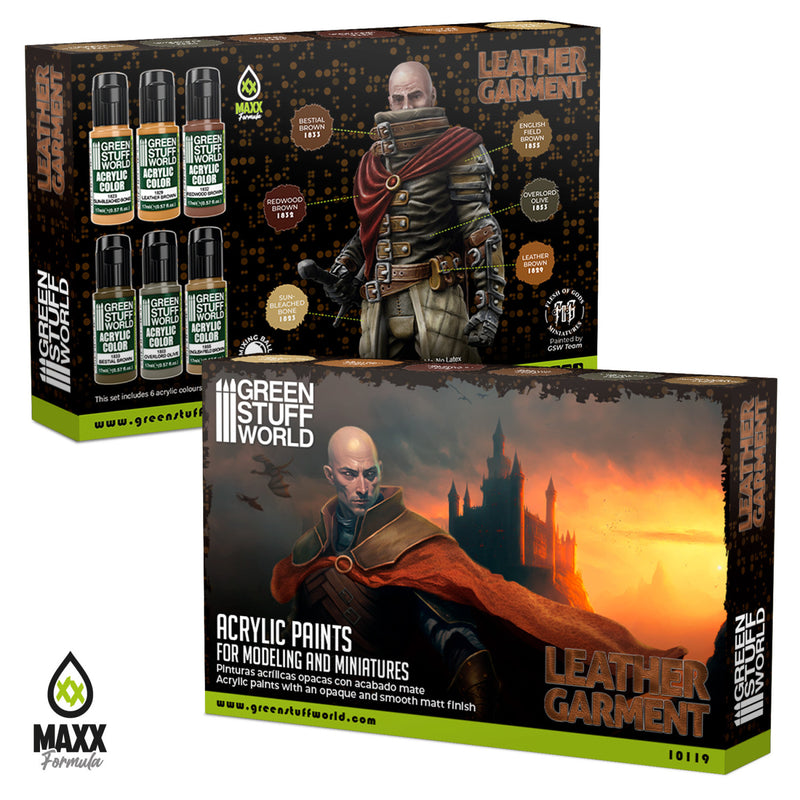 Load image into Gallery viewer, Paint Set - Leather Brown
