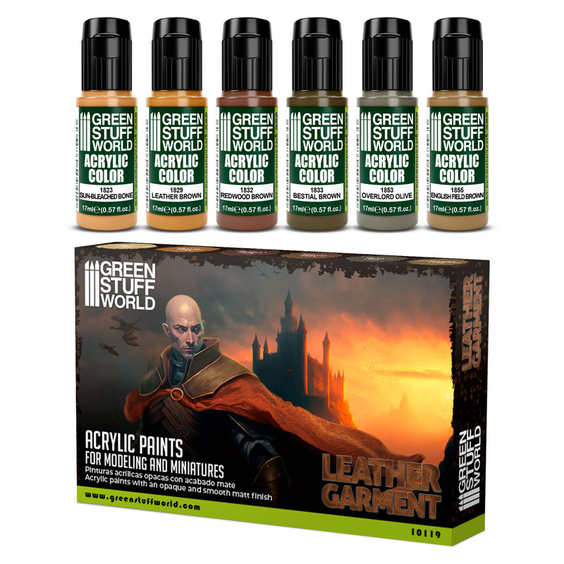 Load image into Gallery viewer, Paint Set - Leather Brown
