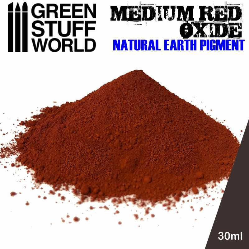 Load image into Gallery viewer, Green Stuff World Rust Pigment for Modeling Miniatures - Medium Red Oxide 1762
