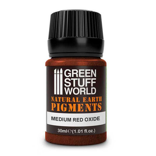 Green Stuff World Rust Pigment for Modeling Miniatures - Medium Red Oxide 1762