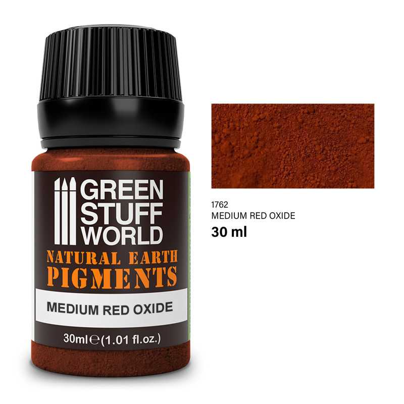 Load image into Gallery viewer, Green Stuff World Rust Pigment for Modeling Miniatures - Medium Red Oxide 1762
