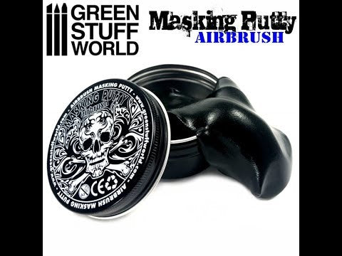 Green Stuff World for Models & Miniatures Airbrush Masking Putty 1908