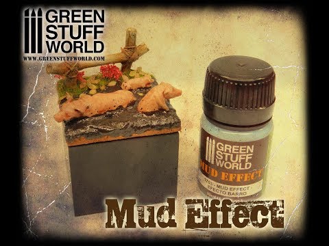 Load and play video in Gallery viewer, Green Stuff World for Models &amp; Miniatures Mud Effect Medium 30ml 1753
