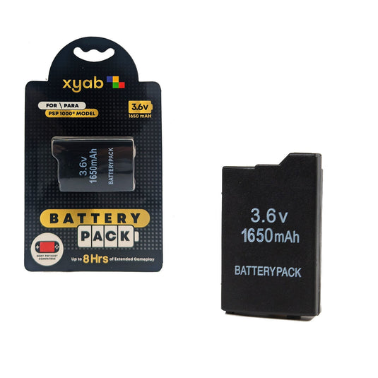 XYAB Super Capacity Rechargeable Battery Pack for Playstation PSP 1000 Series - Cobbco