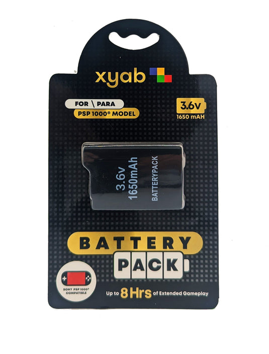 XYAB Super Capacity Rechargeable Battery Pack for Playstation PSP 1000 Series - Cobbco