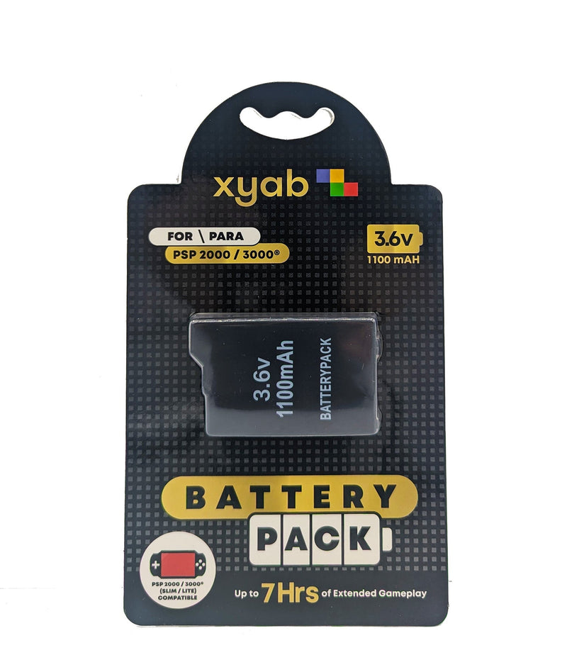 Load image into Gallery viewer, XYAB Super Capacity Rechargeable Battery Pack for Playstion PSP 2000/3000 Series - Cobbco
