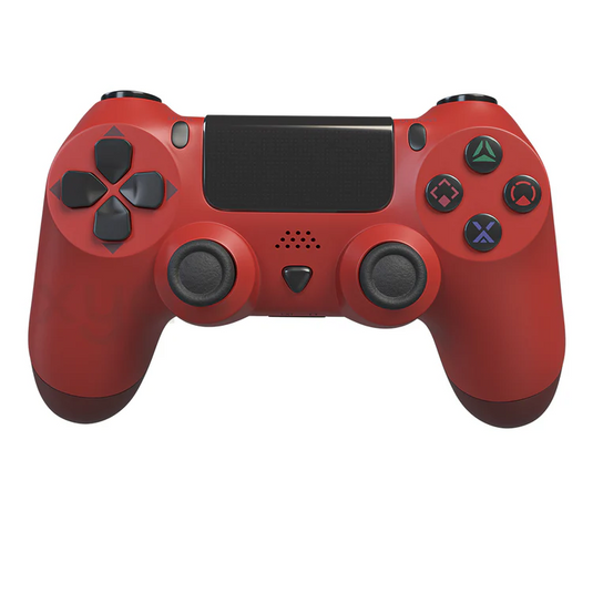 XYAB - Wireless Controller for PS4 with Touchpad, Vibration - Reactive - Red