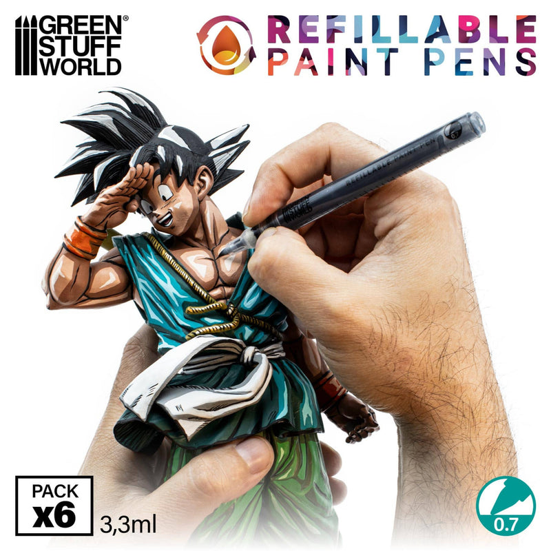 Load image into Gallery viewer, Refillable paint pen 0.7
