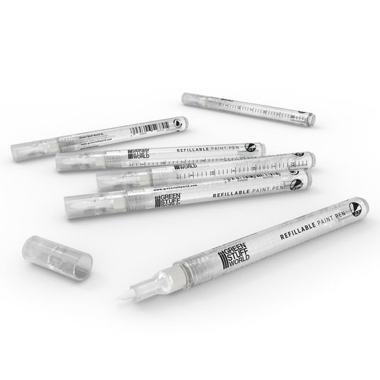 Refillable paint pen 0.7