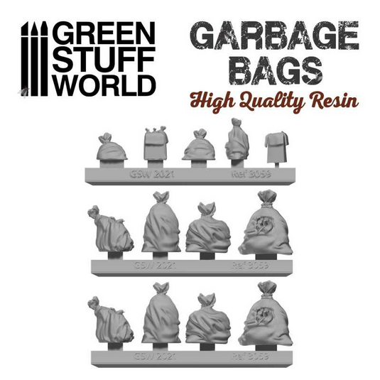 Green Stuff World Resin Garbage bags 3059