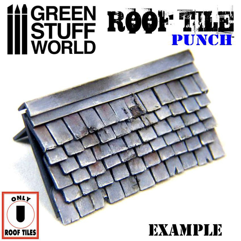 Load image into Gallery viewer, Green Stuff World for Models &amp; Miniatures - Miniature Roof Tile Punch 1417
