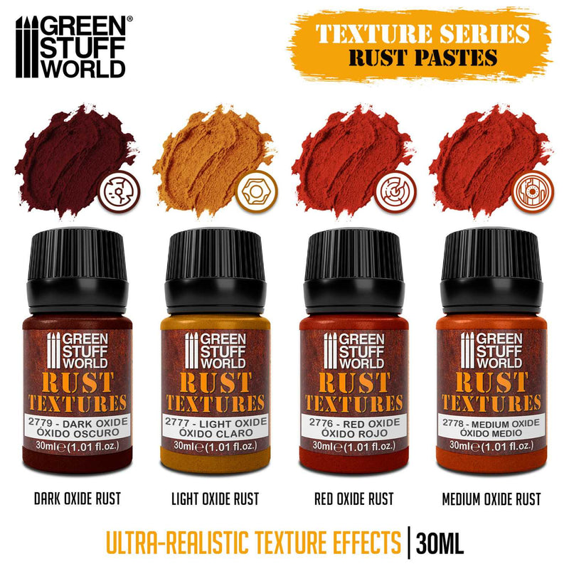 Load image into Gallery viewer, Green Stuff World Rust Texture Set 30ml for Modeling and Dioramas - Cobbco
