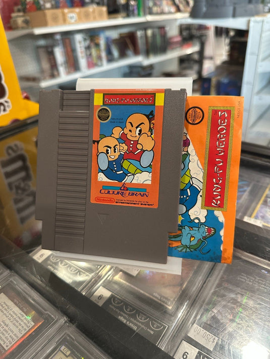 KUNG-FU HEROES Nintendo NES Game - with Manual - Acceptable Condition