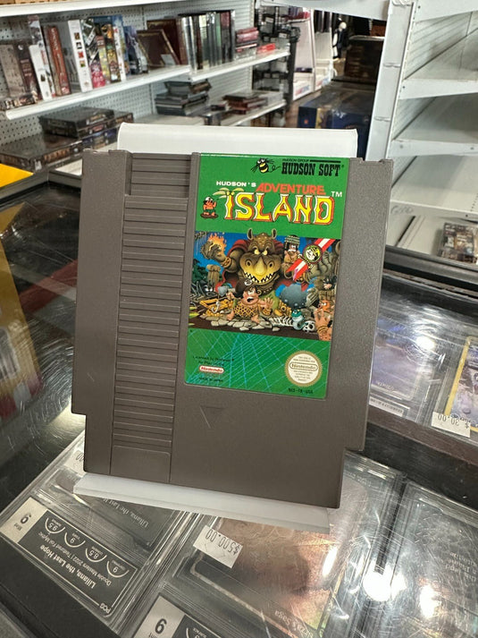 Adventure Island (Nintendo, NES, 1985) Game Only - Tested - Good Condition - Cobbco