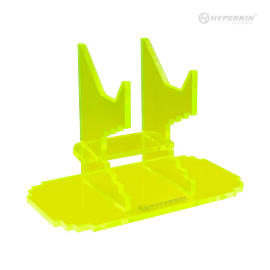 Pixel Art Universal Controller Stand for Xbox - PlayStation - Nintendo - Yellow - Cobbco