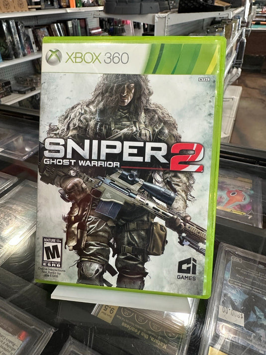 Sniper 2 Ghost Warrior (Microsoft Xbox 360) CiB W/ Manual - Good Condition