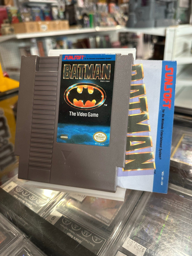 Load image into Gallery viewer, Batman (1989) Sunsoft Nintendo Game - NES - Game and Manual - Good Condition - Cobbco
