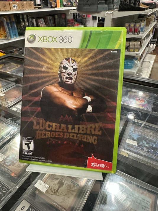 Lucha Libre AAA: Heroes del Ring (Xbox 360, 2010) Complete CIB Good Condition