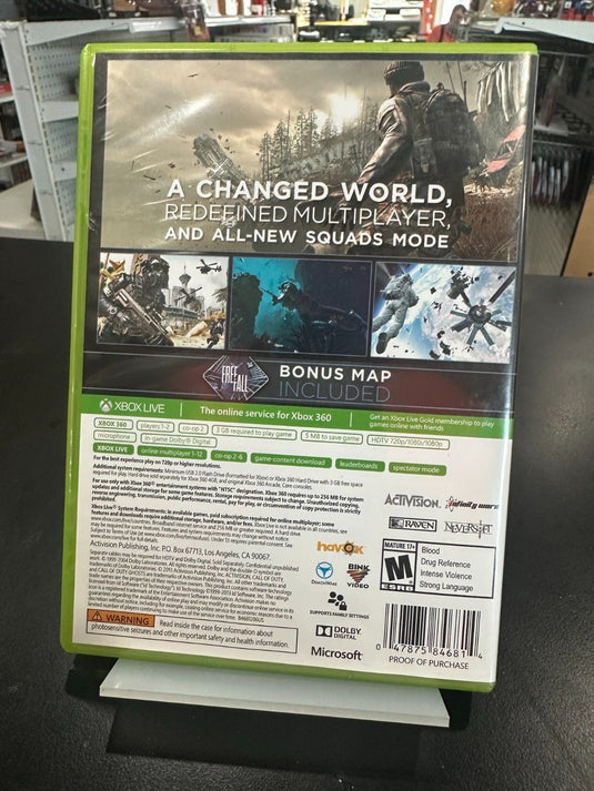 Call of Duty: Ghosts (Xbox 360, 2013) CIB - Tested - Good Condition - Cobbco